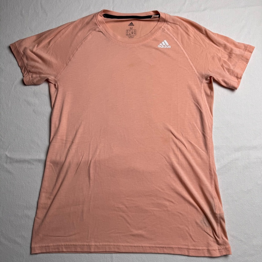 Adidas Women’s Medium Coral Short Sleeve Tee